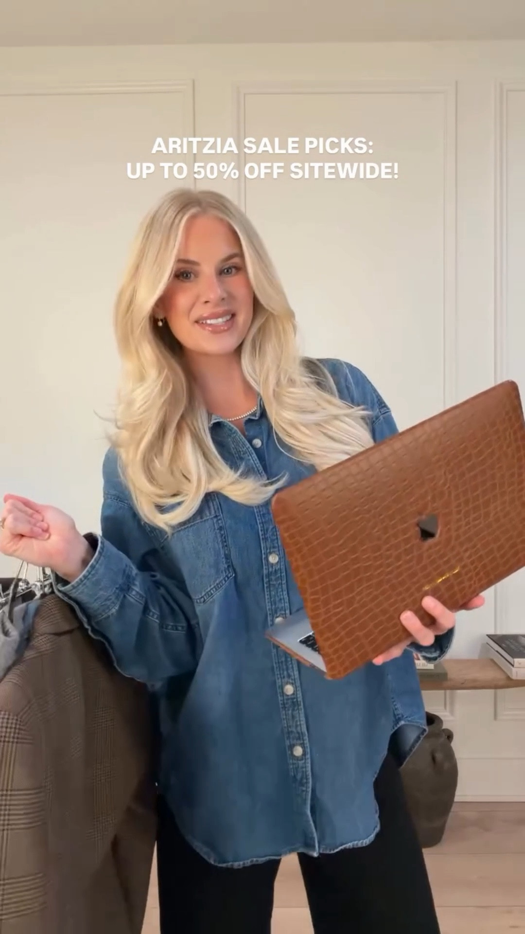 Size small reg in drawstring pants, med in denim shirt (I’m wearing the wash: 5 Yrs Kiss n Tell Bl, and holding the wash: 7 Yrs Pctr Tha Bleu), size 4 in blazer, small in coat, small in lounge pants, size small in basic tank & tees! 
#kathleenpost aritzia 

fashion haul, Aritzia, casual winter looks, elevated winter outfits, capsule wardrobe, winter fashion, closet staples, wear to work, running errands, must have items 