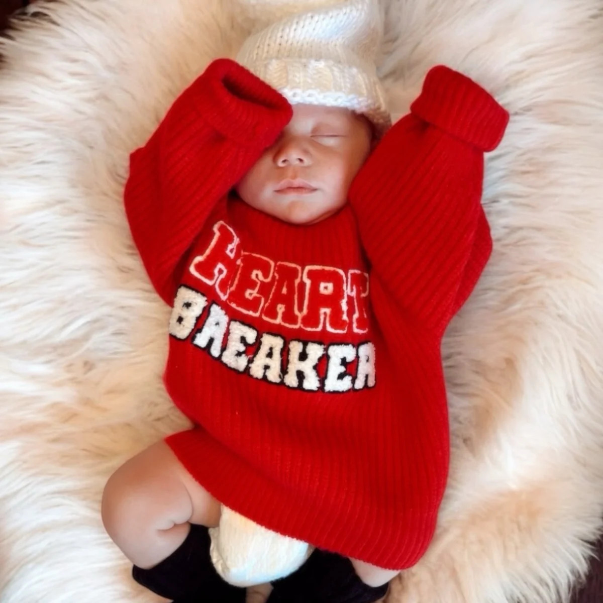 Knit Sweater, Heartbreaker | SpearmintLOVE