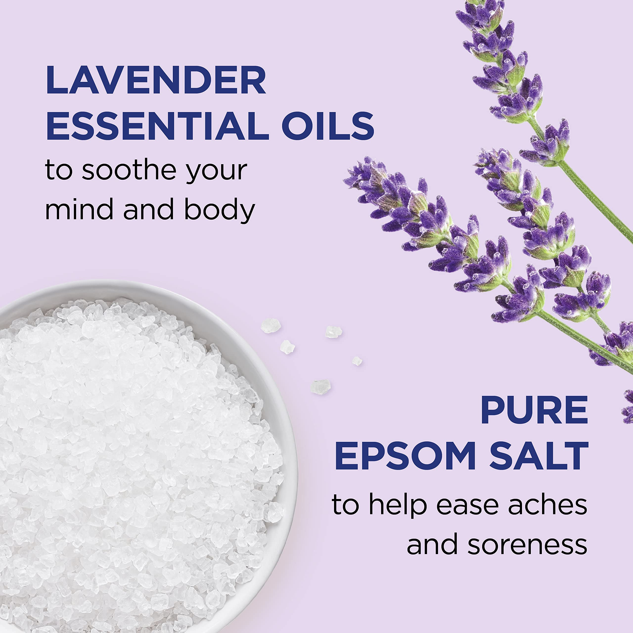 Dr Teal's Pure Epsom Salt, Soothe & Sleep with Lavender, 3 lb (Pack of 4) (Packaging May Vary) | Amazon (US)