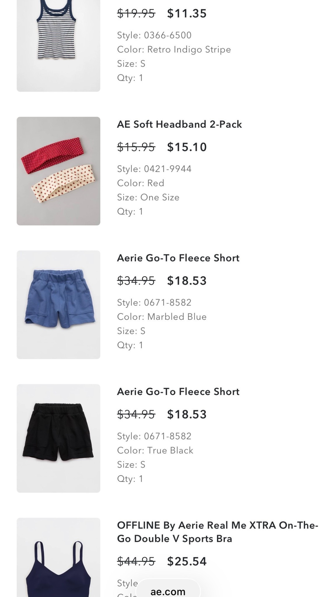 My latest @Aerie order! Grabbed some basics I can wear over and over again plus some cute headbands for summer! Use code LTKAERIE20 for a stackable 20% off!

#LTKSaleAlert #LTKxAerie