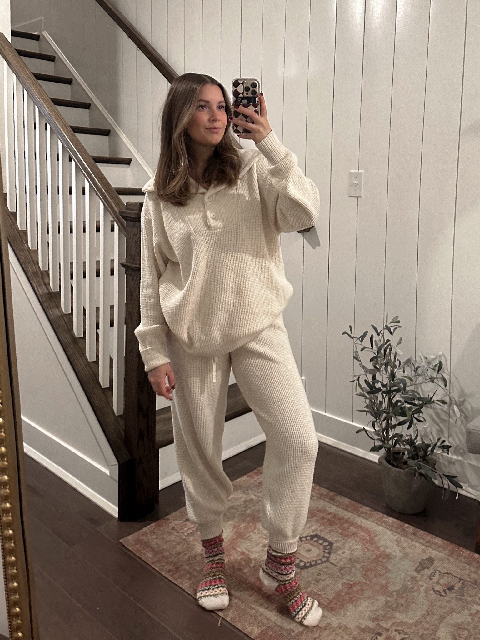 Wearing a medium in the top and a Medium short in the bottoms! 