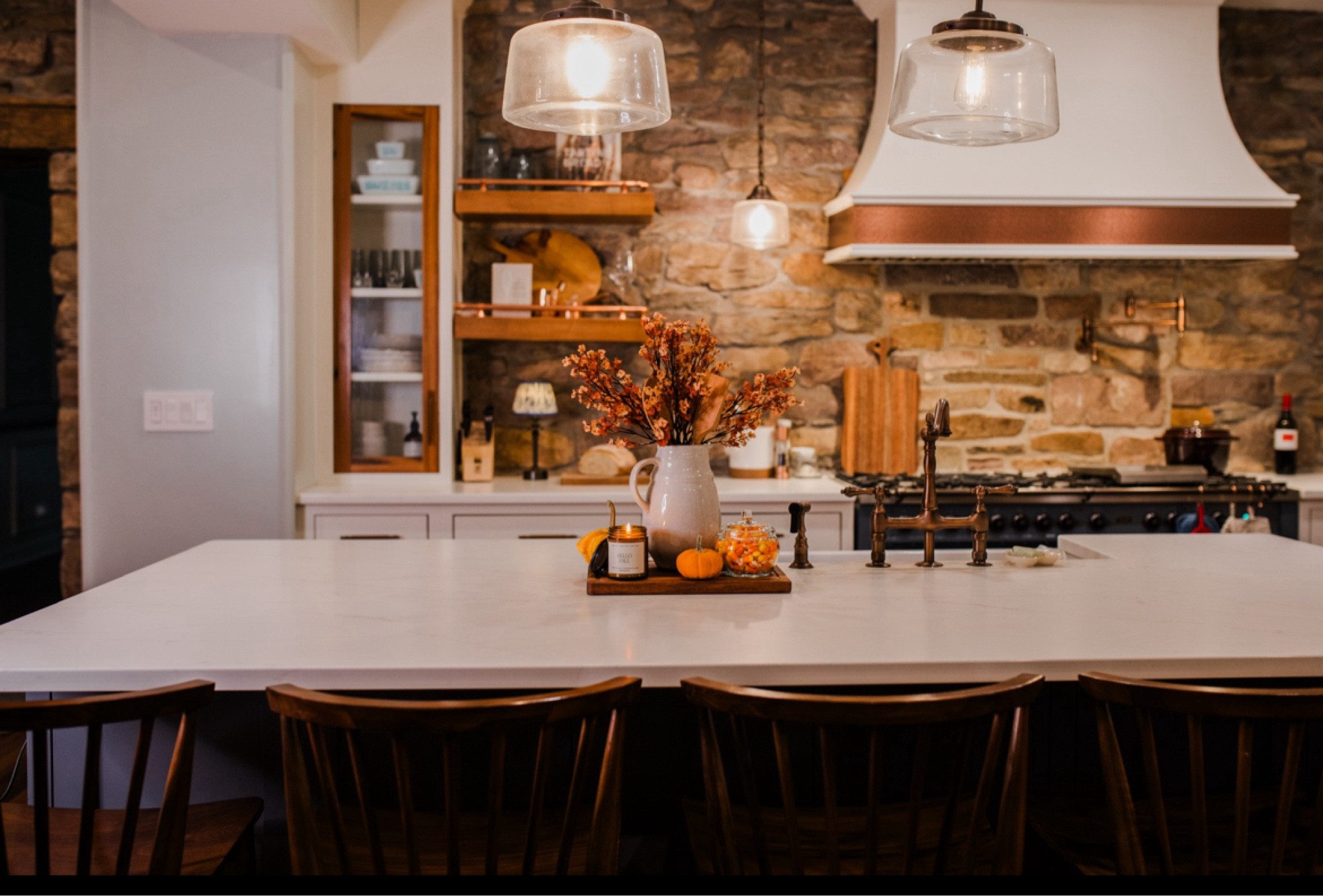 Simple home decor fall display in your kitchen countertop. 🍂 

#LTKHome #LTKSeasonal