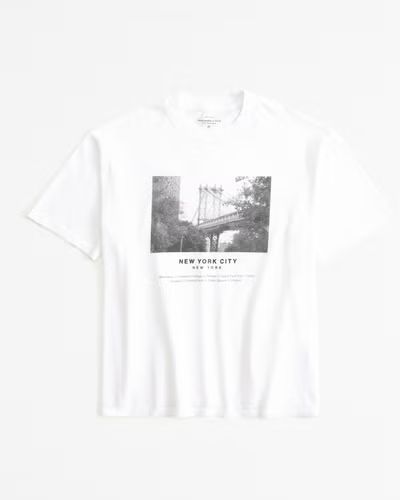 New York Graphic Easy Tee | Abercrombie & Fitch (US)