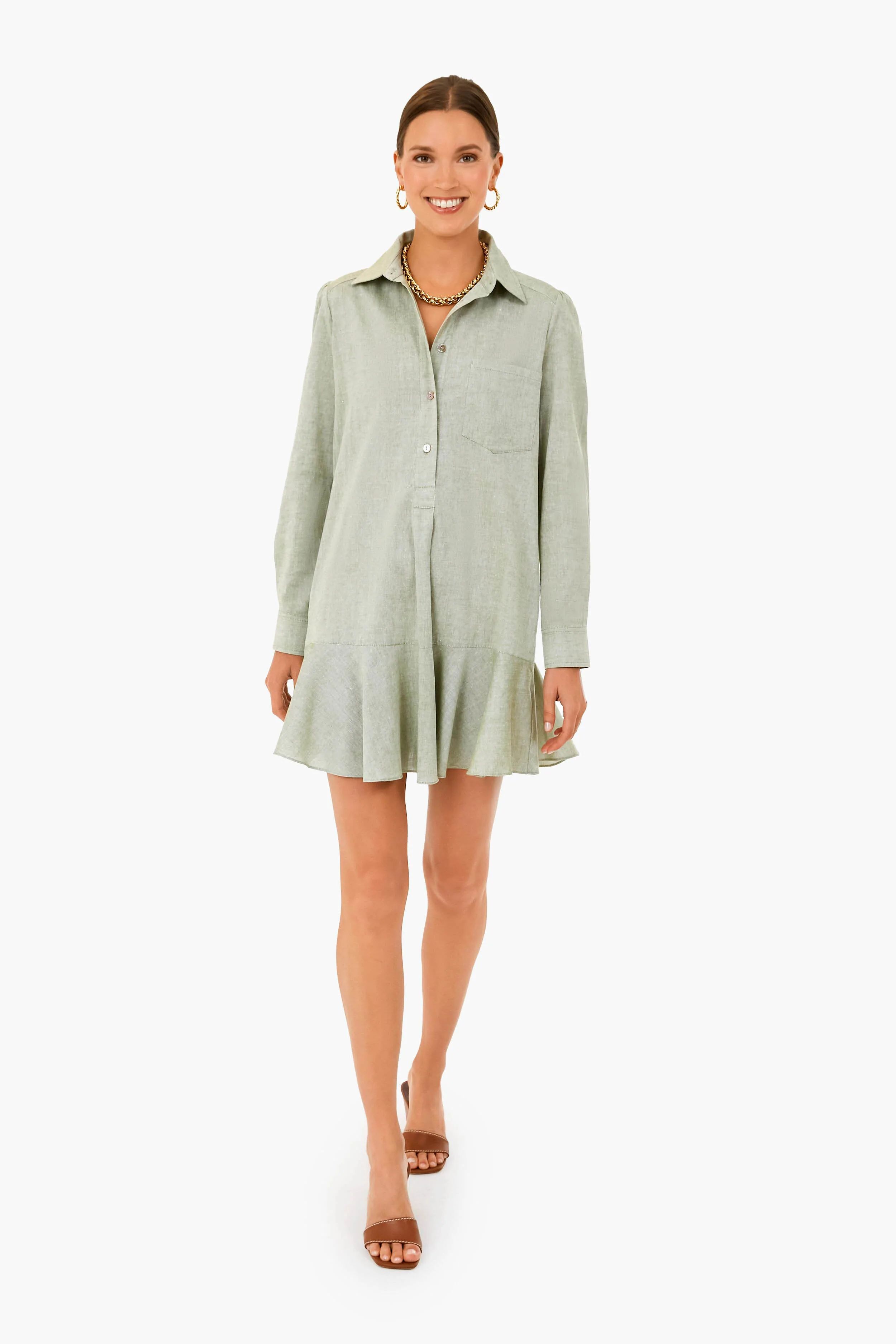 Laurel Green Callahan Shirt Dress | Tuckernuck (US)