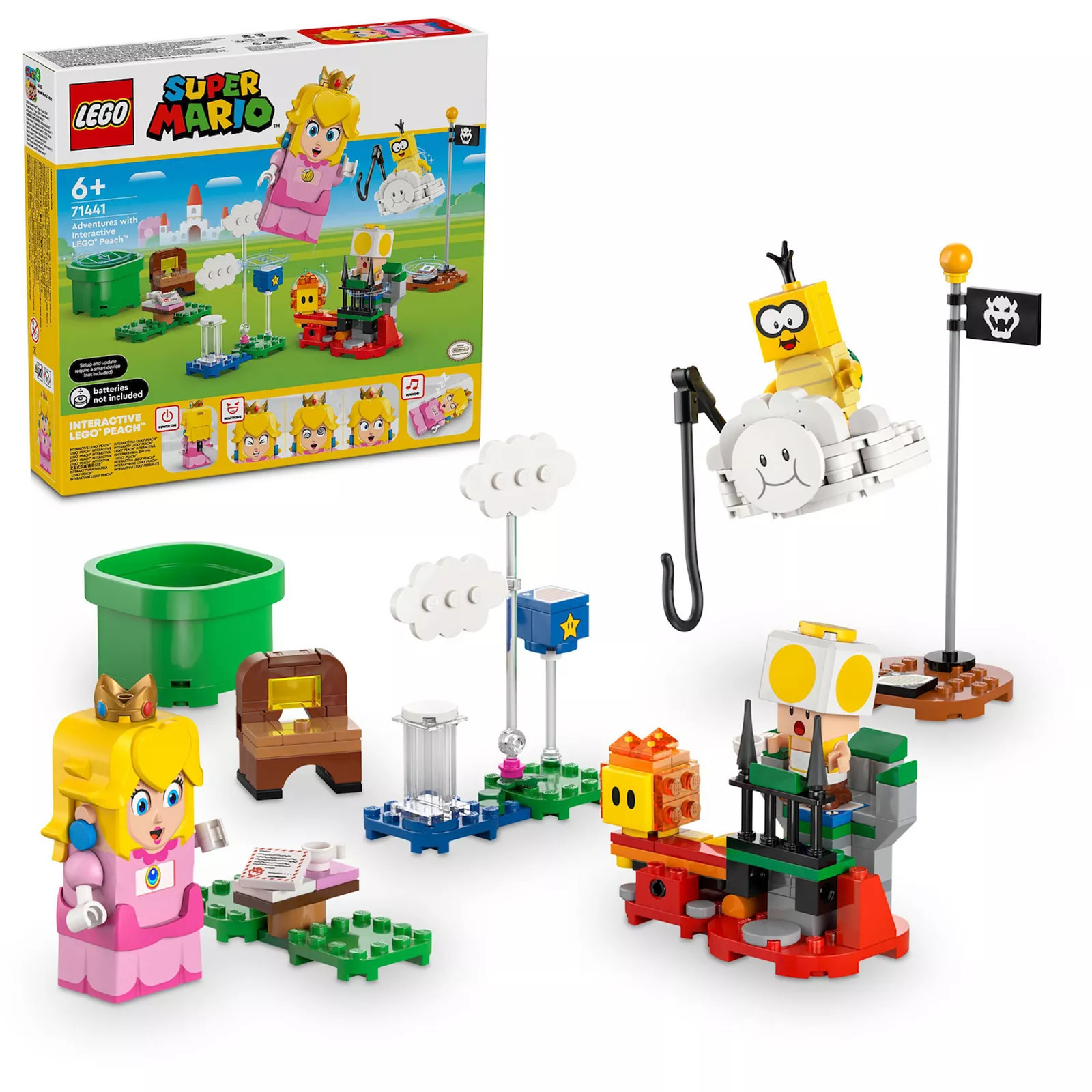 LEGO Super Mario Adventures with Interactive Princess Peach 71441 Building Kit (208 pieces), Multi | Kohl's