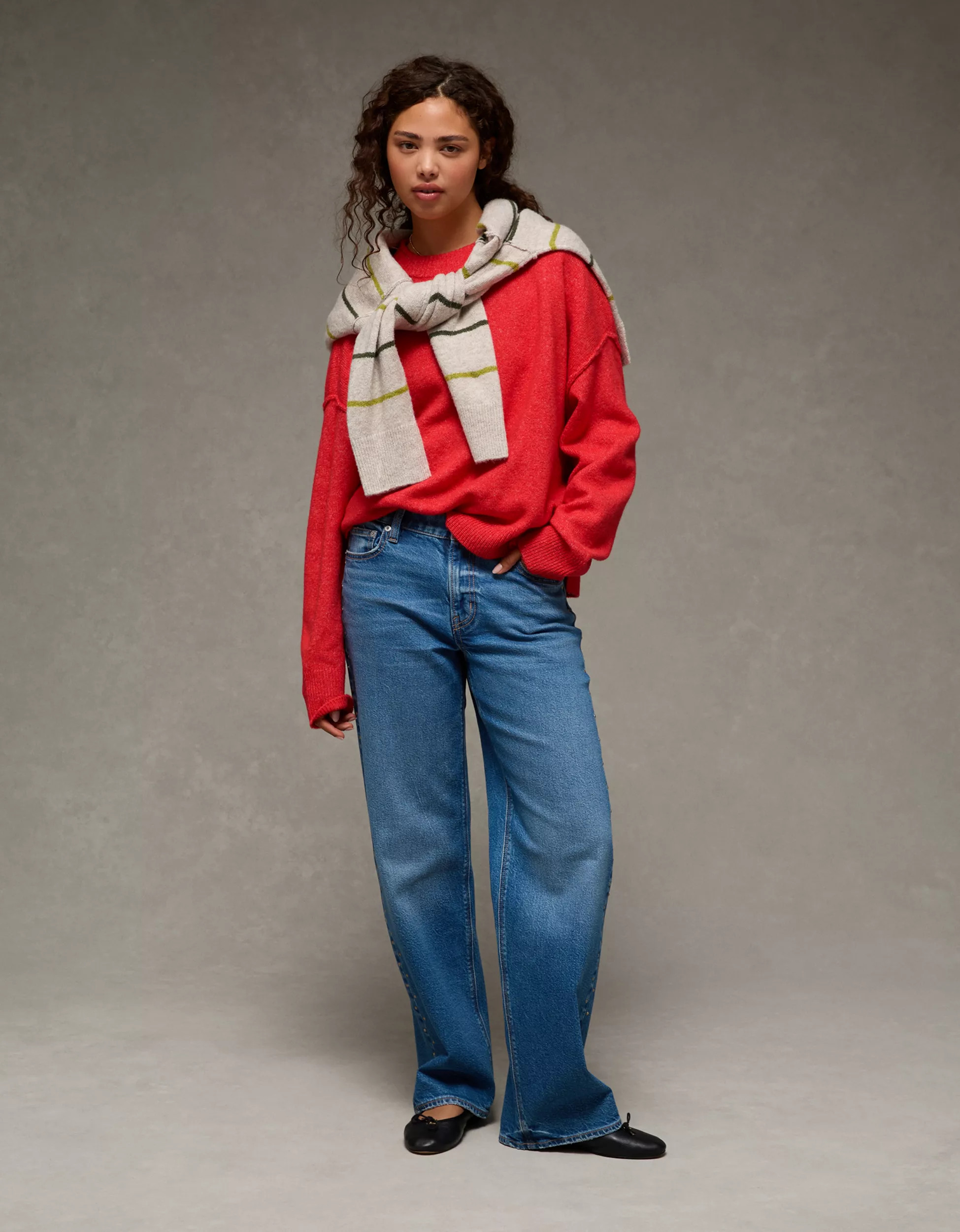 AE Whoa So Soft Classic Crew Neck Sweater | American Eagle Outfitters (US & CA)