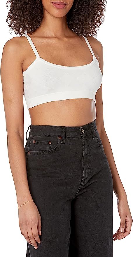 The Drop Women's Abigail Textured Bra Top Sweater | Amazon (US)