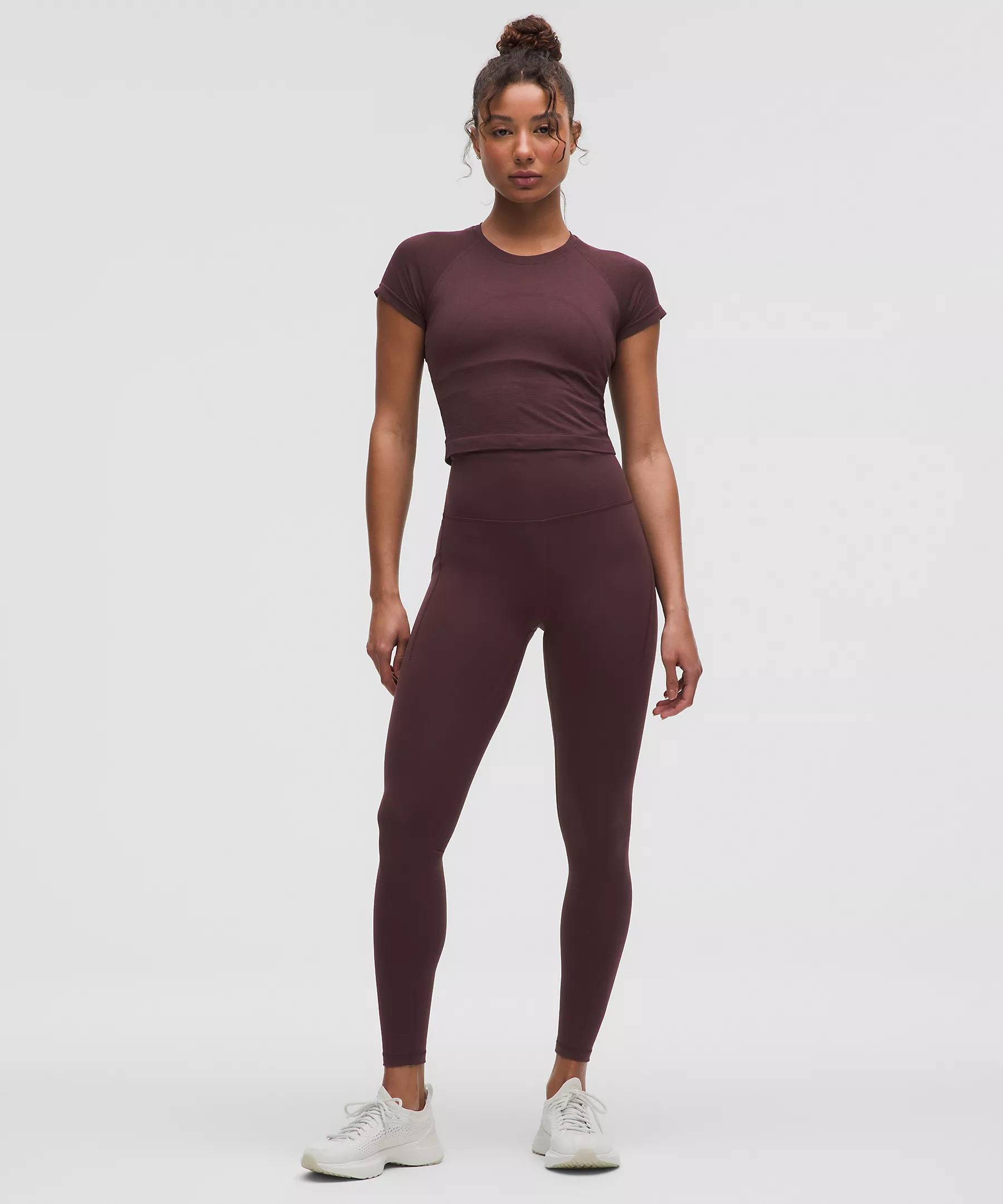 Swiftly Tech Cropped Short-Sleeve Shirt 2.0 | Lululemon (US)