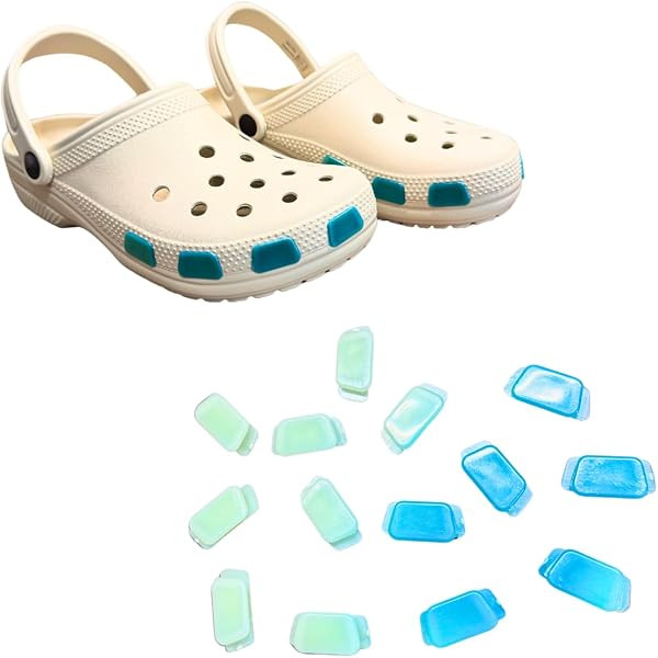SHUTTERZ 14 Pack Colored Shoe Charms, Compatible with Classic Crocs, Crush Crocs and All Terrain ... | Amazon (US)
