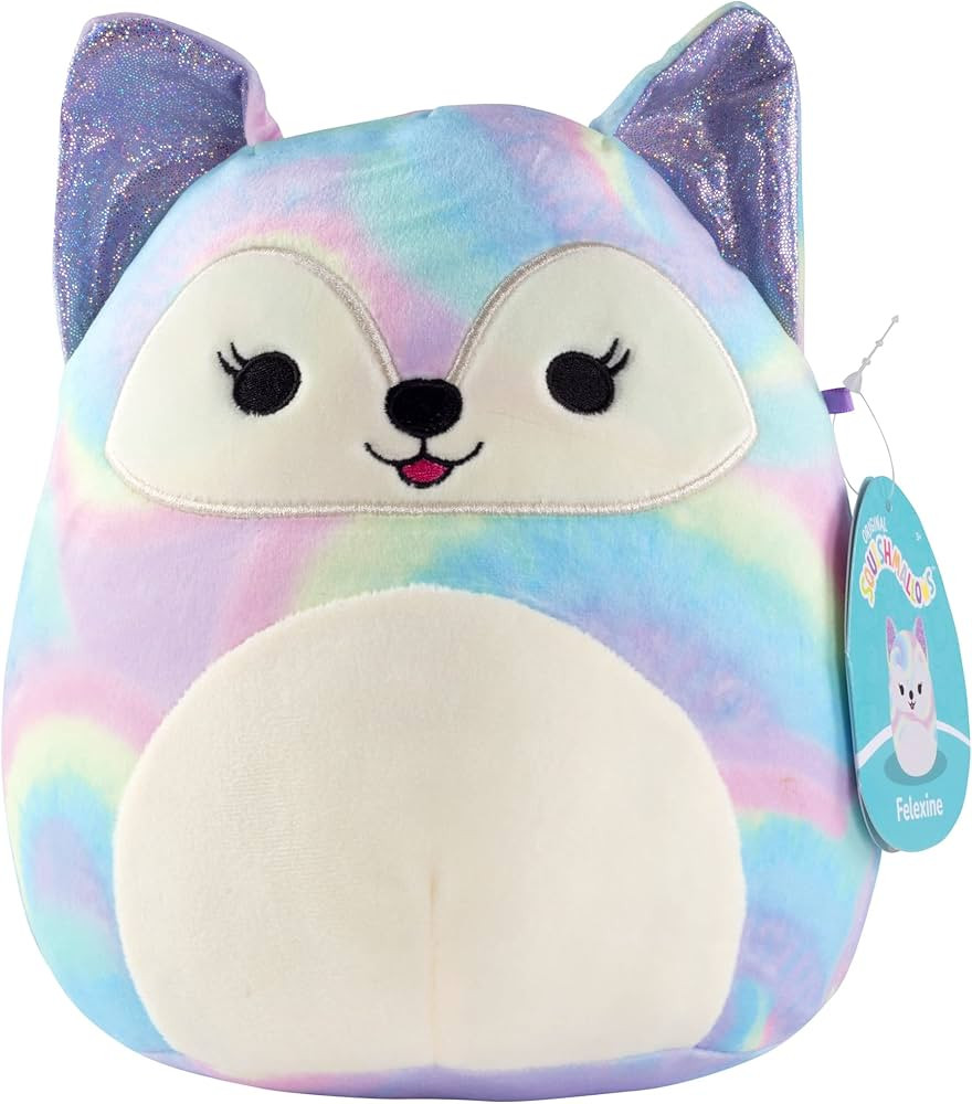Squishmallows 8" Felexine The Rainbow Fox - Officially Licensed Kellytoy Plush - Collectible Soft... | Amazon (US)