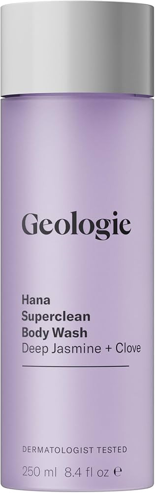 Geologie Hana Superclean Body Wash | Deep Cleansing Jasmine + Clove Shower Gel for Men & Women | ... | Amazon (US)