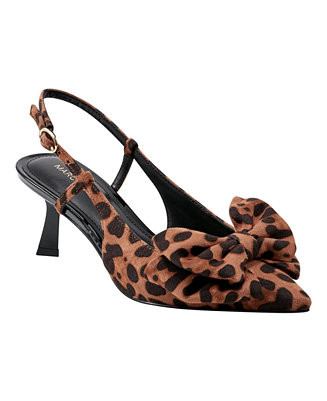 Marc Fisher Women's Arzia Pointy Toe Dress Slingback Pumps - Macy's | Macy's