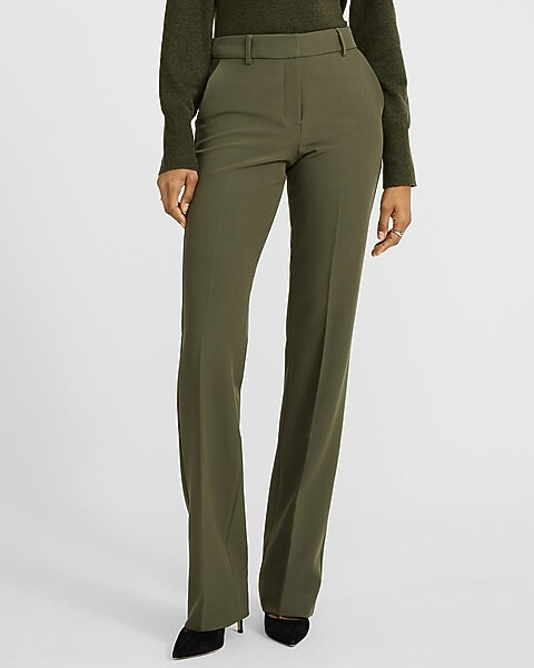 Editor Signature Stretch Mid Rise Bootcut Pant | Express