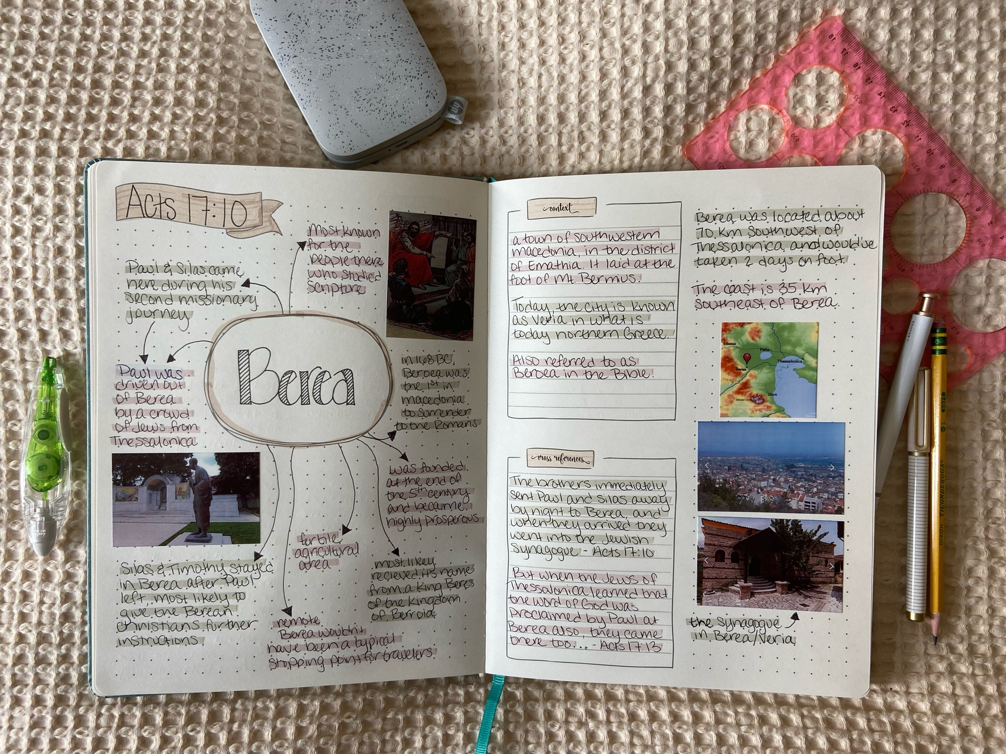 Berea in the Bible mapping!

#LTKFindsUnder50 #LTKFindsUnder100