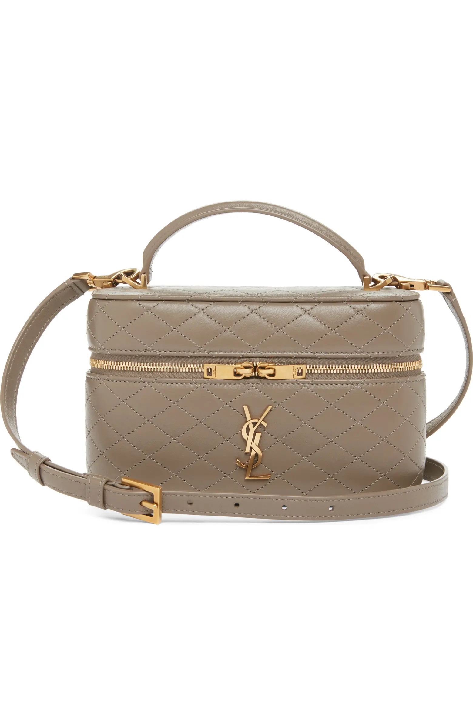 Mini Gaby Quilted Leather Vanity Case | Nordstrom