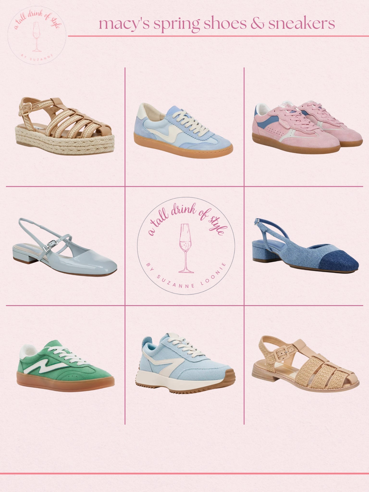 These pieces are from MACY’S. Remember, the best place to see all things MACY’s is in my MACY’S storefront, linked in my Instagram bio. 

I am your resource for timeless, everyday elevated fashion for women over 40 (and tall women)
For reference, I am 55 years old; I am 6’1”. I have a 35” inseam. I wear a small or medium in most tops, an 8 or a 10 in most bottoms, an 8 in most dresses, and a size 9 shoe.

Everyday sneakers, casual footwear? Mary Jane’s, casual flats, office wear, statement sneakers, sandals, Macy’s find, Macy’s flats, Macy’s sneakers

Over 50 fashion, tall fashion, workwear, everyday outfits, timeless outfits, Classic Outfits, spring outfit, travel outfit, vacation outfit,  jeans, office outfit 

#LTKGiftGuide #LTKSeasonal #LTKSaleAlert #LTKShoeCrush #LTKSeasonal #LTKStyleTip