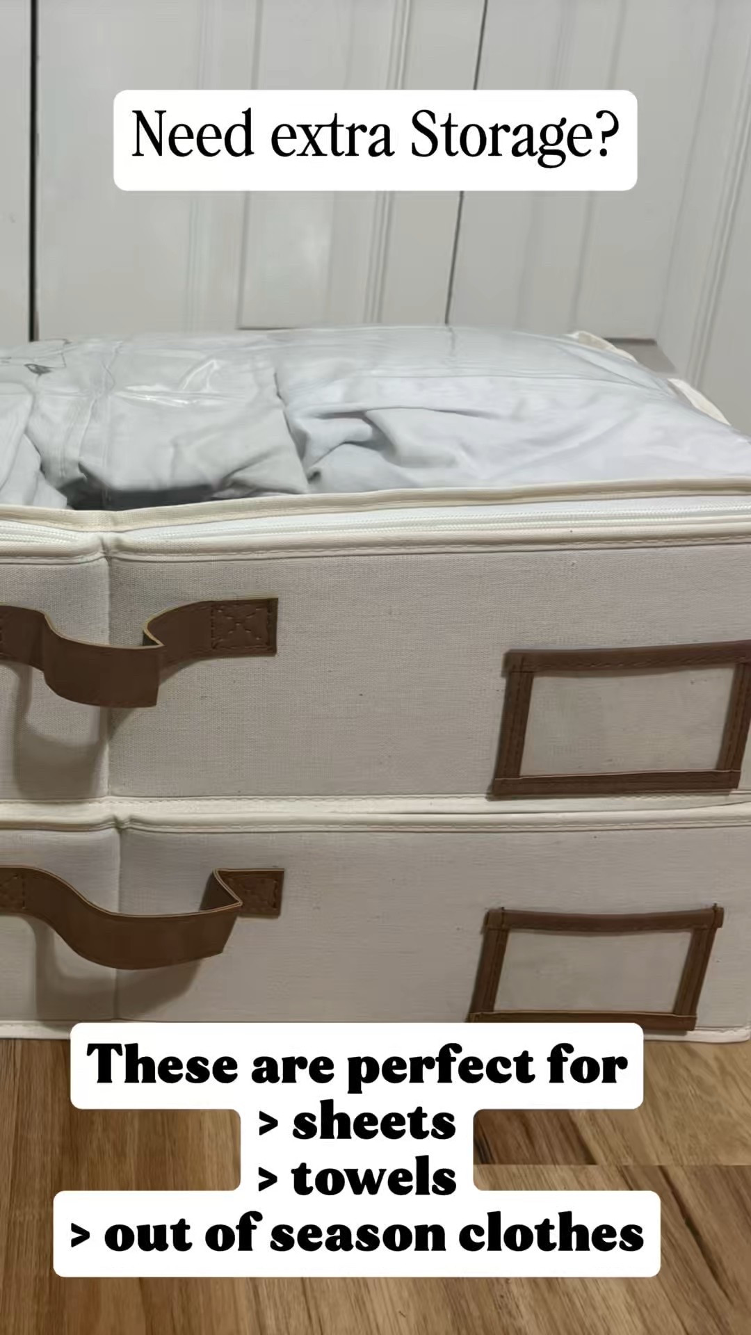 Decluttering just got easier 🙌 These under bed storage containers are a game changer for organizing clothes, towels, sheets, and even seasonal blankets. The thick fabric, strong zippers, label holders, and easy-carry handles make them a must-have for any tidy home! 💼✨ Perfect for making the most of small spaces while keeping everything neat and accessible.
#amazoninfluencer #amazonfinds 
#UnderBedStorage #HomeOrganization #StorageSolutions #SmallSpaceLiving #DeclutterYourLife #LinenStorage #ClosetGoals #TidyHome #StorageHack #OrganizationTips #SeasonalStorage #LTKhome #StorageBins #OrganizedLiving #HomeFinds

#LTKFamily #LTKHome #LTKItBag