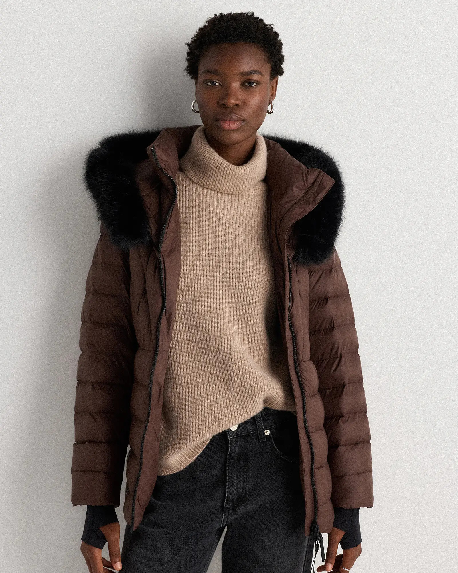 Responsible Down Belted Puffer Coat | Quince