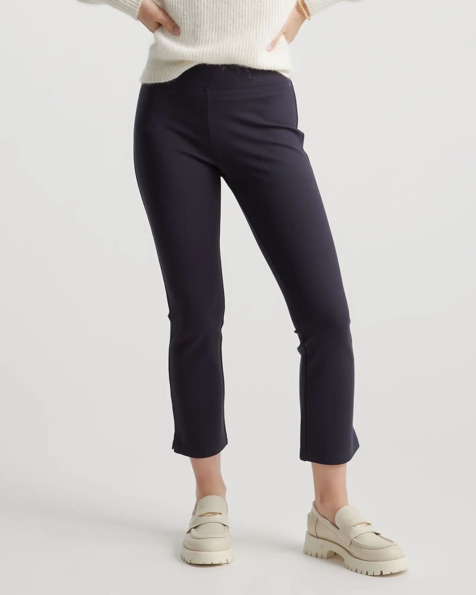 Ultra-Stretch Ponte Kick Flare Pant | Quince