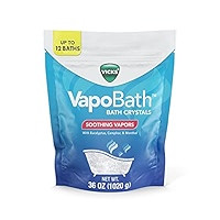 Vicks VapoBath, Bath Crystals, Bath Bomb, Non-Medicated Bath Salts, Soothing Vicks Vapors Steam Arom | Amazon (US)