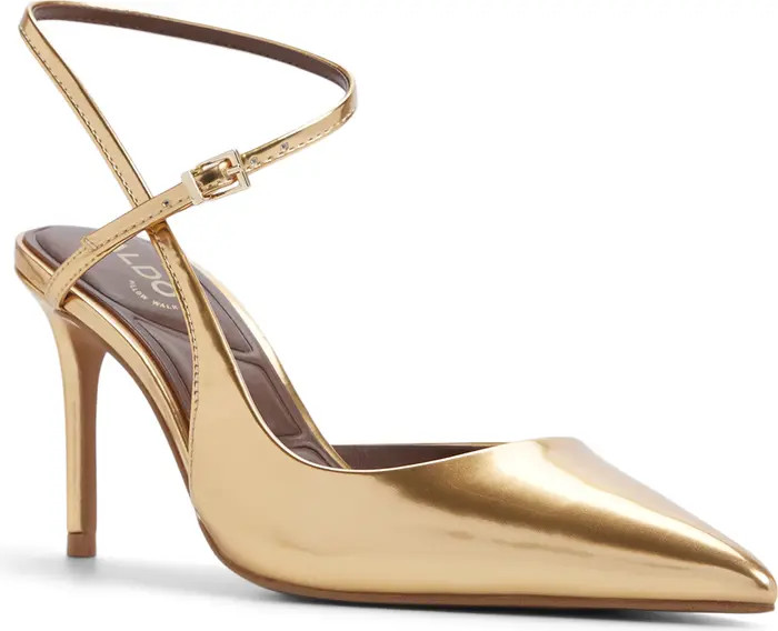 ALDO Kymmberly Ankle Strap Pointed Toe Pump (Women) | Nordstrom | Nordstrom
