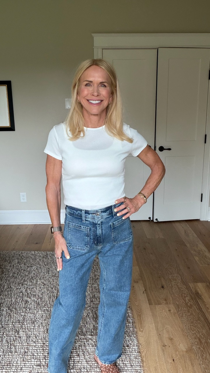 Straight leg sailor pants! The patch pocket is so flattering on every body type! Great with a pair of boots, sandals or even a pair of sneakers 👟

#LTKSeasonal #LTKOver40 #LTKootd