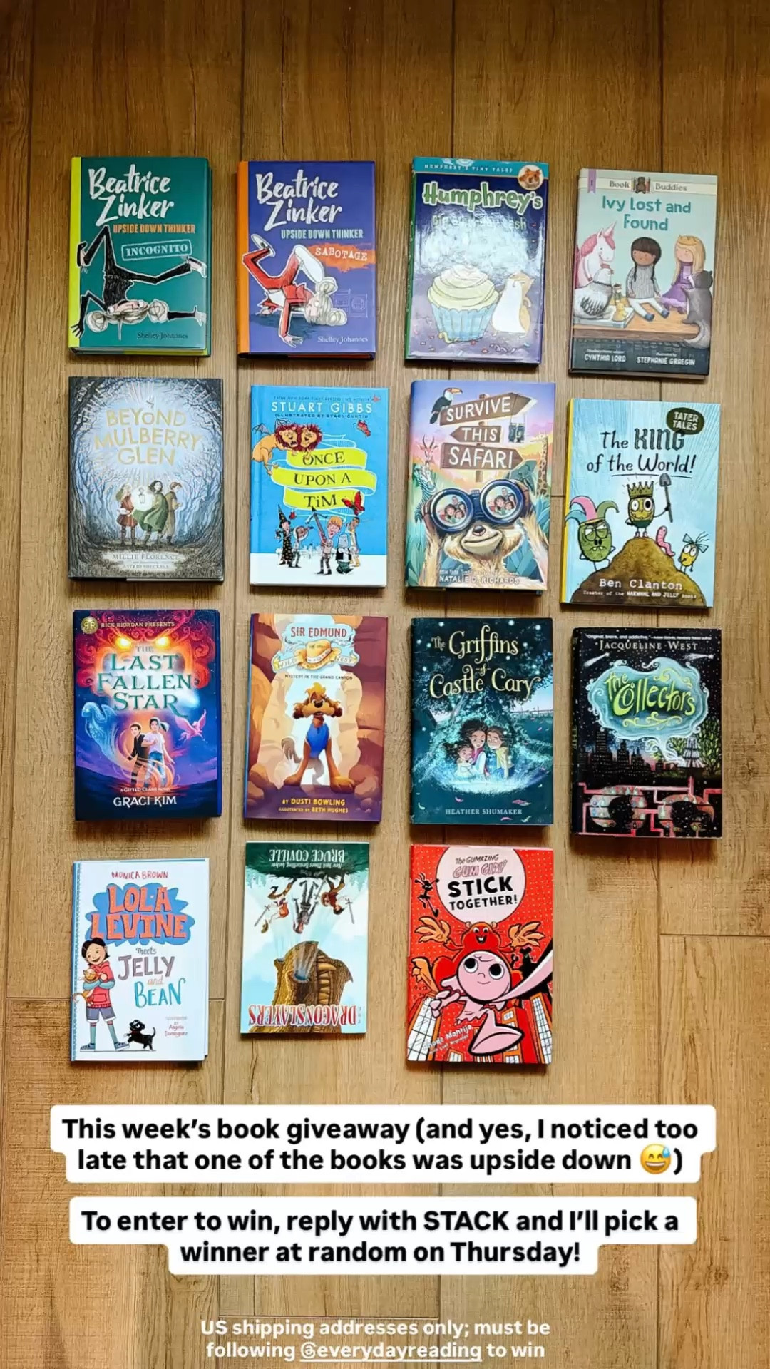 Giveaway 3/17