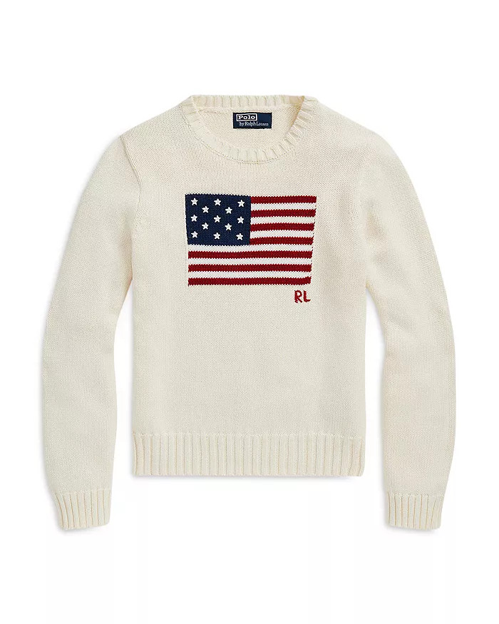 American Flag Cotton Crewneck Sweater | Bloomingdale's (US)