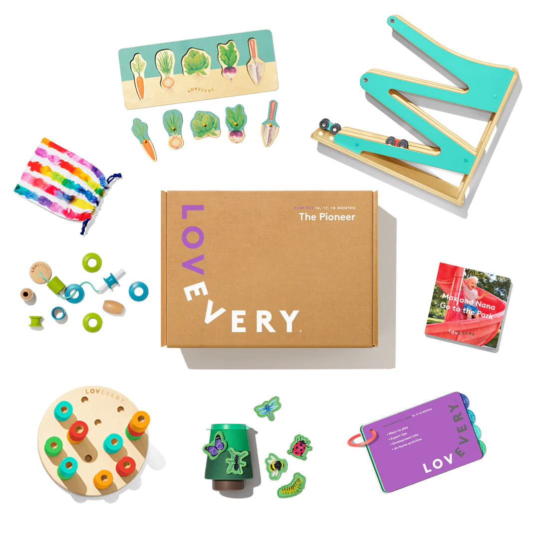 Lovevery Pioneer Play Kit - Ages 16-18 Months - Baby Toy Subscription For 1 Year Old Baby - The Play Kits By Lovevery | LOVEVERY
