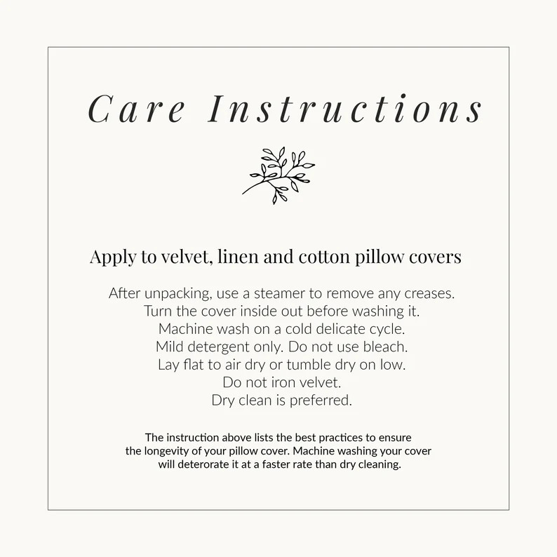 Tan Brown Linen Hand Block Print Pillow Cover Maximalist Decor Handmade Home Housewarming Gift Fi... | Etsy (US)