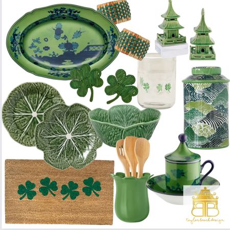 St. Patrick's Day Home Decor Ideas

St. Patrick's Day | Pinch Proof | Pinch Me | Green | St. Paddy's Day | St. Patty's Day | Clover | Shamrock | Irish | Ireland | Tabletop | Tableware | Table | Fine China | Cabbageware | Ginger Jar | Chinoiserie | Pagoda | Doormat | Classic | Holiday 



#LTKSeasonal #LTKGiftGuide #LTKhome