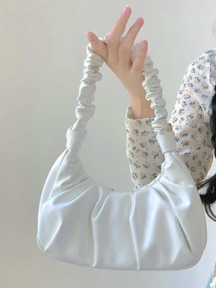 New
     
      Minimalist Ruched Bag | SHEIN