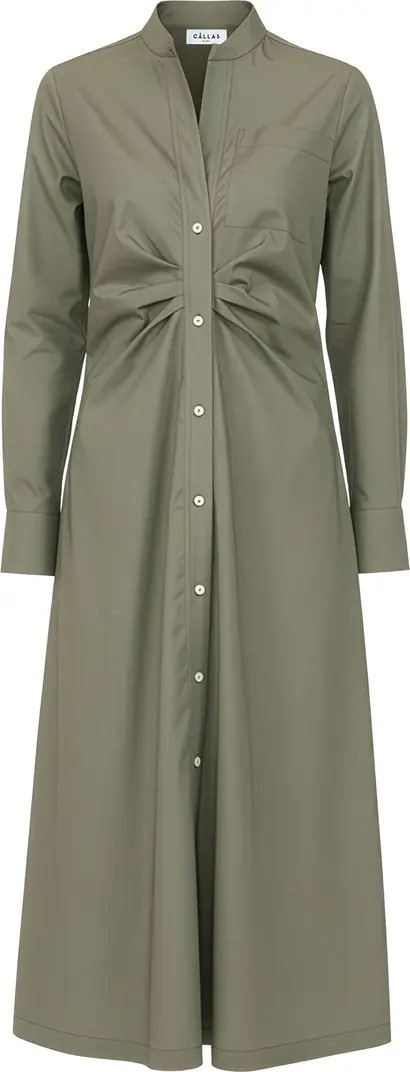 Genny  Long sleeve shirt dress | Nordstrom