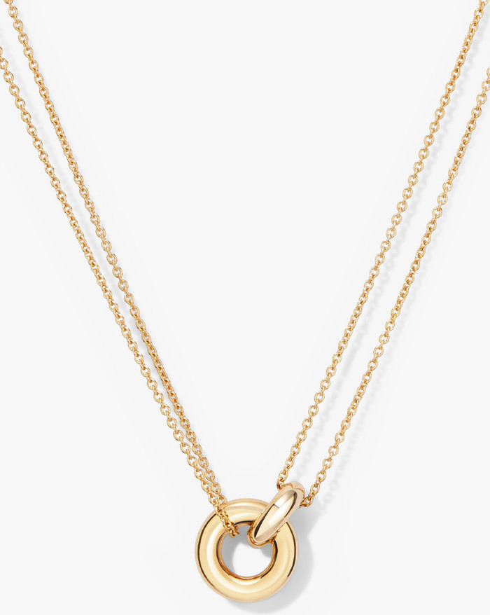 Vermeil Linked Necklace | Nordstrom