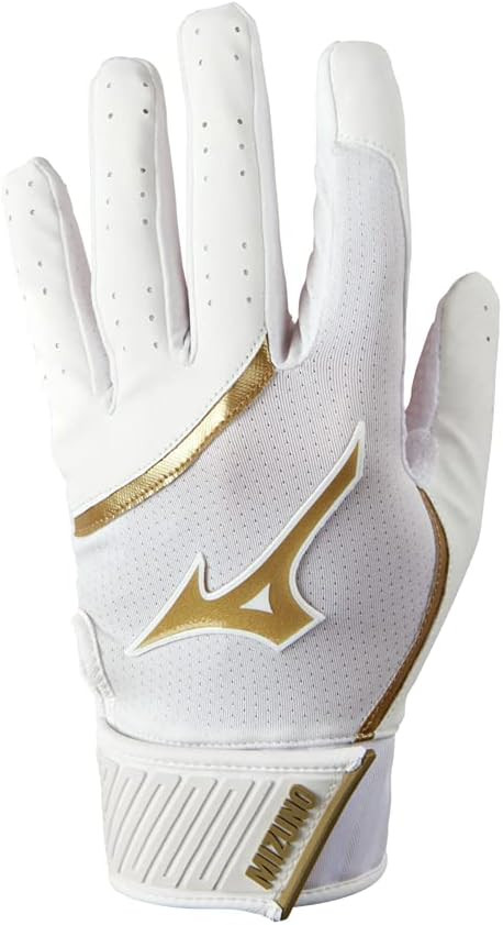 Mizuno MVP Adult Baseball Batting Gloves | Pair | Adult, Youth, and TBall | Nonslip Palm | FlexMe... | Amazon (US)