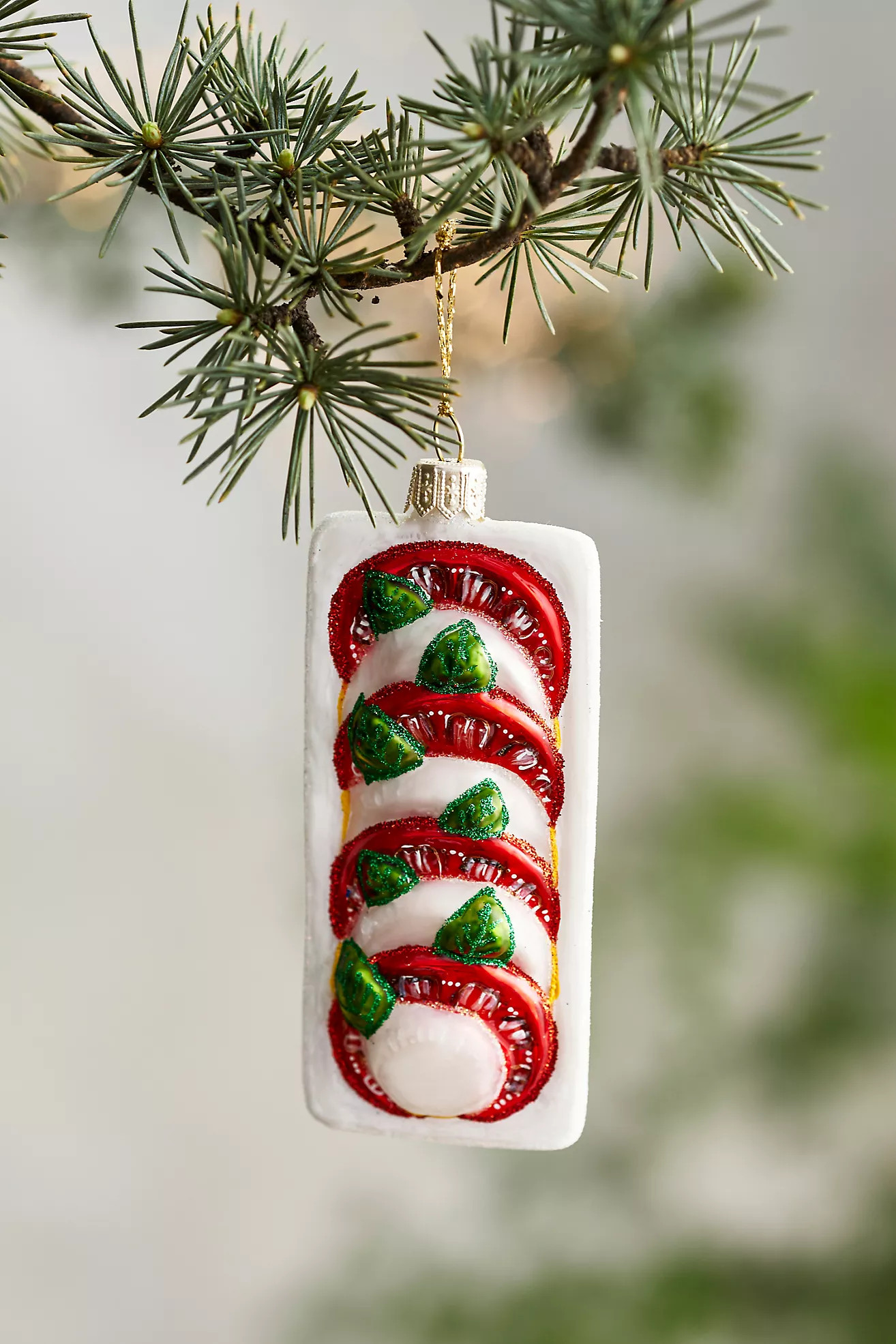 Caprese Glass Ornament | Anthropologie (US)