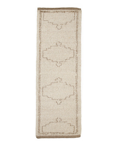 3x8 Wool Blend Woven Runner | TJ Maxx