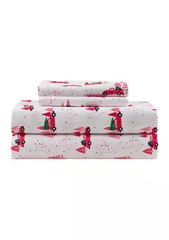 Joyland Red Truck Printed Sheet Set | Belk