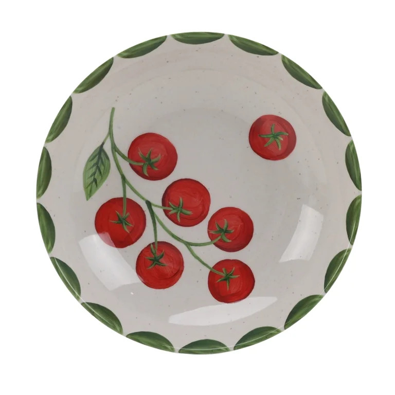 Better Homes and Gardens Bamboo Melamine Tomato Dinner Bowl | Walmart (US)