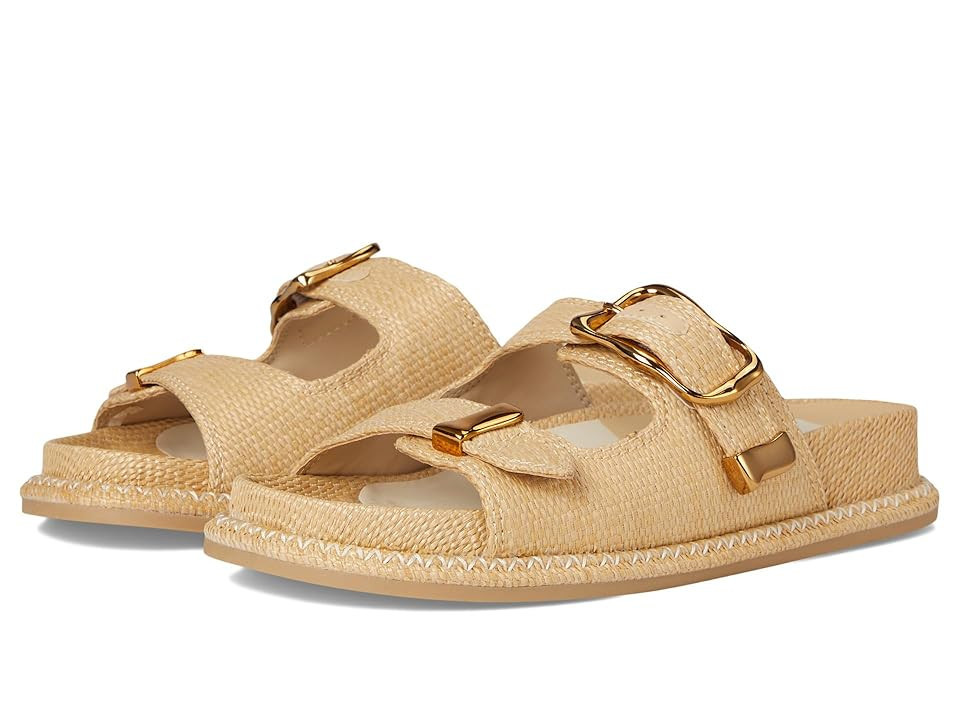Dolce Vita Sevana Women's Sandals Light Natural Raffia : 7.5 M, Rubber | Zappos