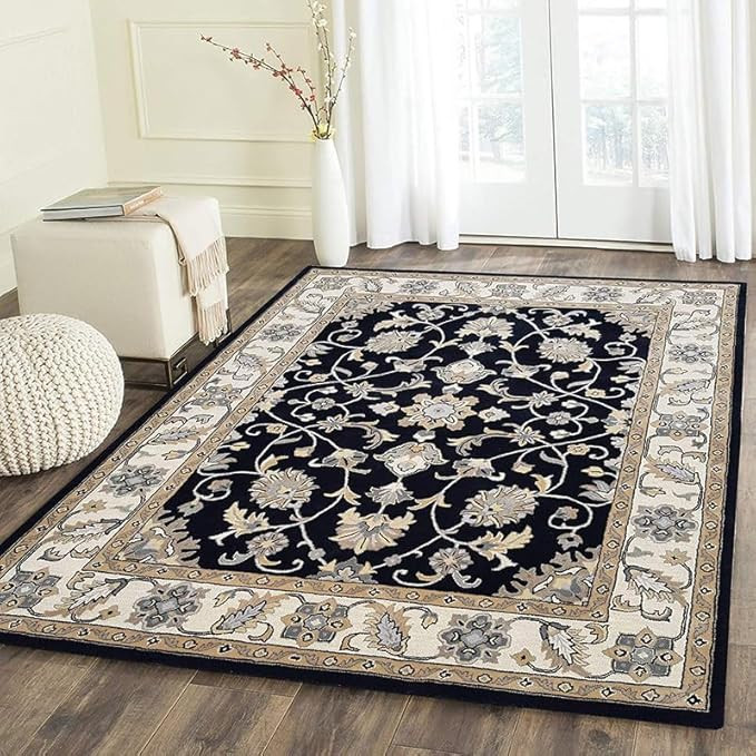 Oushak Area Rug – Traditional Handcrafted Turkish Rug with Vintage Pattern, Soft Texture & Clas... | Amazon (US)