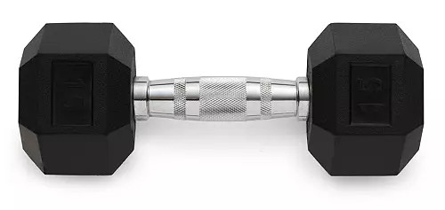 Weider Rubber Hex Dumbbell – Single | Dick's Sporting Goods