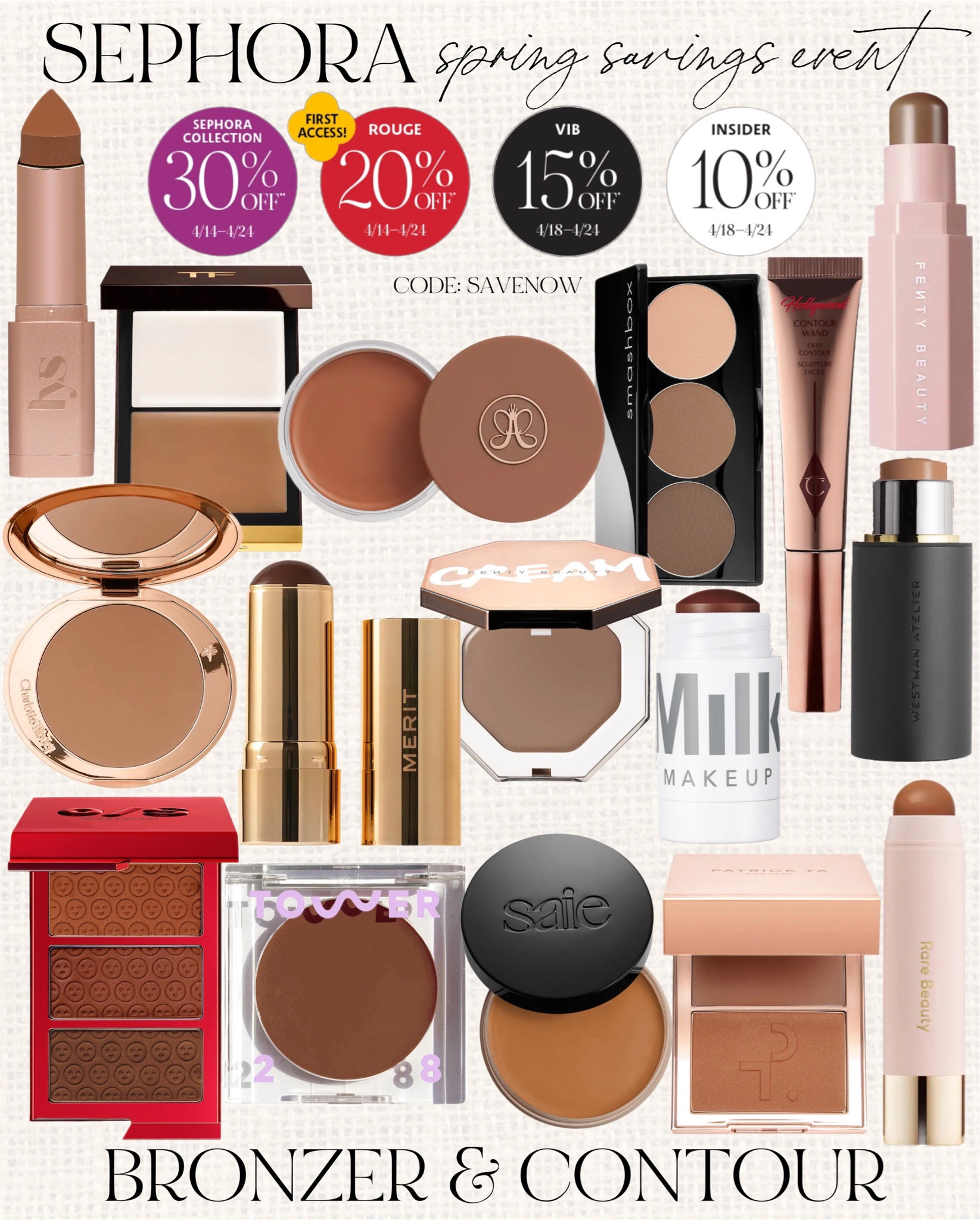 Sephora sale bronzers and contour finds. 

Sephora sale bestsellers and top finds! These are some of my favorite beauty and skin products! #sephorasale Sephora spring savings event, Sephora sale favorites, Sephora bronzer, Sephora contour stick, Sephora powder bronzer, Sephora contour wand 

#LTKBeautySale #LTKstyletip #LTKbeauty