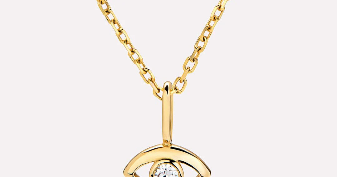 Evil Eye Charm Necklace | Ana Luisa