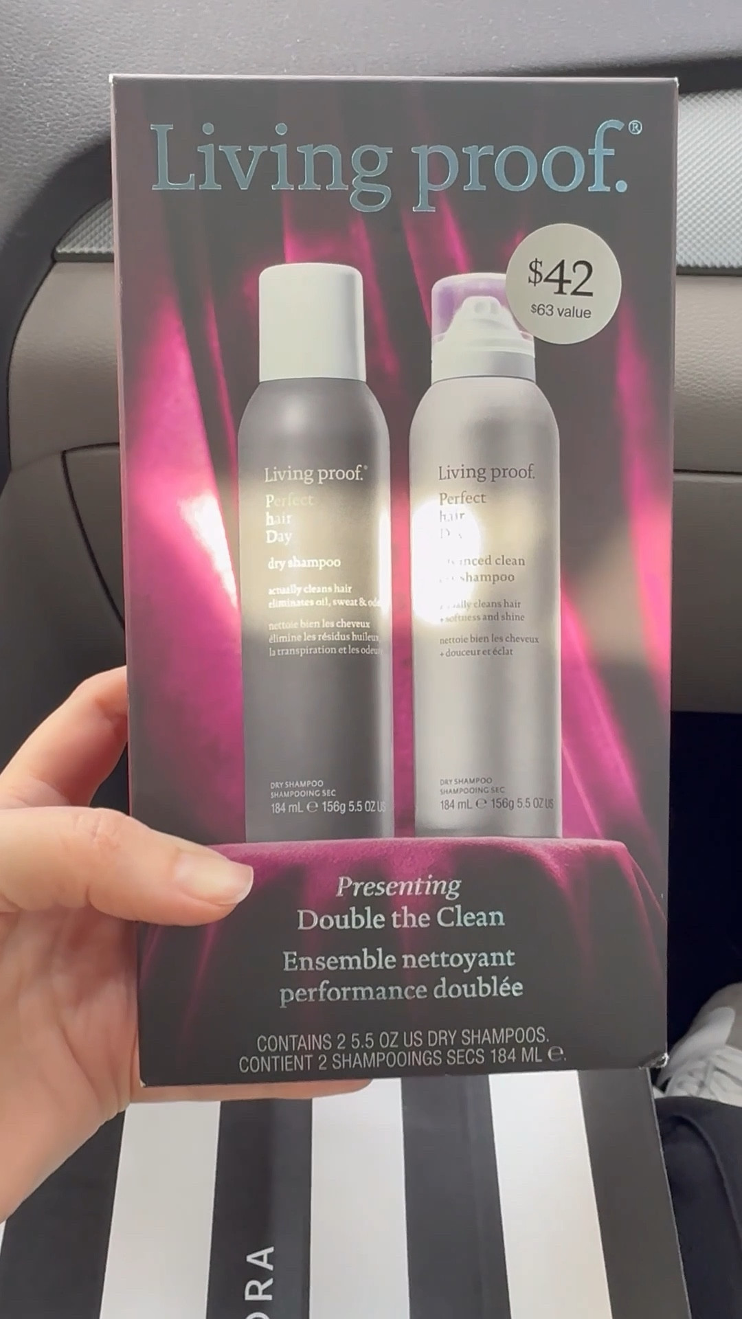 I paid only $26 for this set. It contains 2 dry shampoos, valued at $63. 
Last day to save on gifts from Sephora at Kohls. Gifts for All (20% off basket) + 30% off Sephora Collection. Use code: SAVEGIFTS. Ends December 14. You can also get a $5 Kohl's Cash on pickup orders $49+



#ad  
Last minute gifts 

#LTKSaleAlert #LTKGiftGuide #LTKHoliday #LTKBeauty #LTKSeasonal