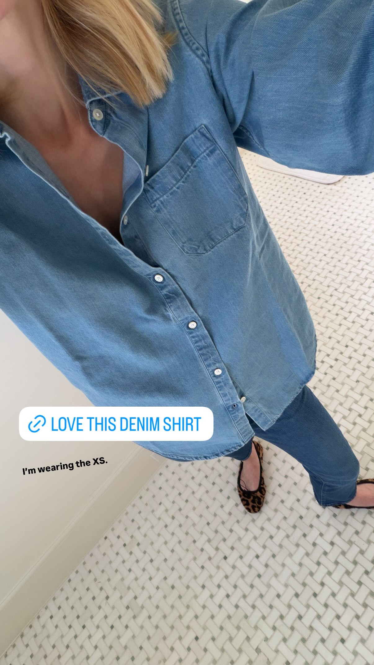 Love this denim shirt. Under $170! 

 #LTKootd