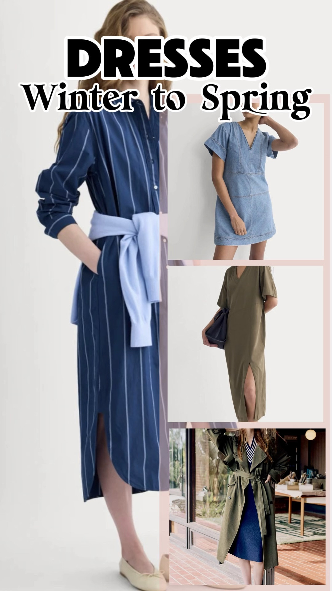 Refresh your wardrobe with these dresses! The finds will take you from winter to spring! 

#LTKTravel #LTKootd #LTKOver40