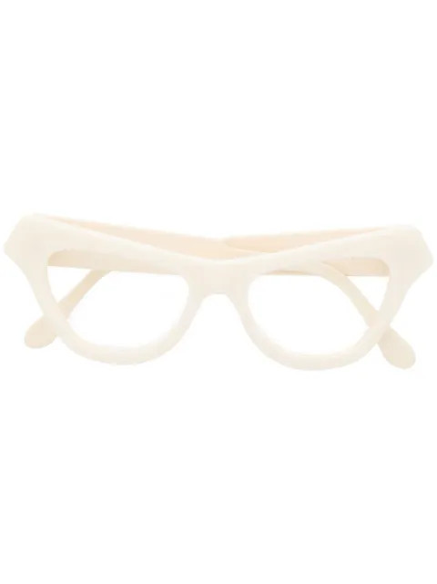 Marni Eyewear cat-eye Frame Glasses - Farfetch | Farfetch Global