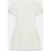 Zara - Short Dress With Pleats And Pockets In Ecru - Xs - Woman | Zara UK