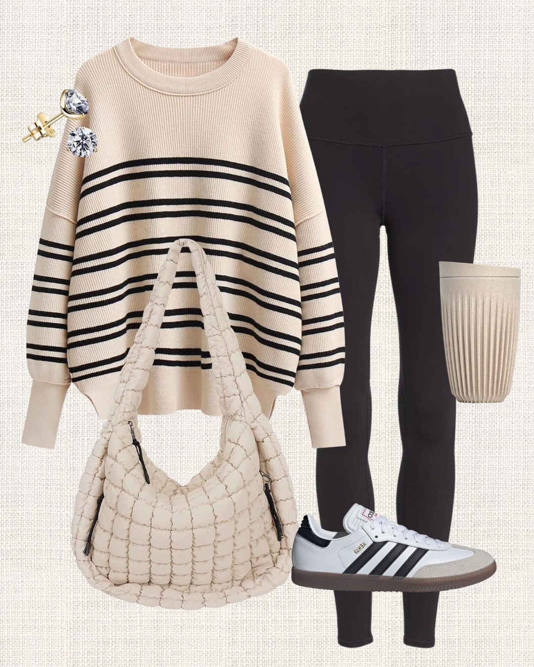 LARS NYSØM Thermo Coffee Mug to go 13oz | Travel Mug 0.38 Liter with Insulation | Leak Proof Stainless Steel Thermal Tumbler for Coffee and Tea on the Go (Almond Beige, 12.9oz),
Colorfulkoala Women's Buttery Soft High Waisted Yoga Pants 7/8 Length Leggings,
Colorfulkoala Women's High Waisted Tummy Control Workout Leggings Ultra Soft Yoga Pants,
Moissanite Earrings Studs : D Color VVS1 Hypoallergenic 14K Gold Plated Flat Back 925 Sterling Silver Earring for Women Men Cartilage Helix Conch Piercing Jewelry Brilliant Round Cut 2-3CT,
14k Gold Round SINGLE Diamond Stud Earring (1/10cttw, J-K, I2-I3) 4-Prong Basket set with Screw-back Diamond Wish,
adidas Unisex-Adult Samba Indoor Sneaker,
Juoxeepy Quilted Tote Bag Large Carryall Puffer Shoulder Bag Lightweight Padding Hobo Bag,
ANRABESS Womens Oversized Sweaters Fall 2025 Fashion Crewneck Batwing Long Sleeve Side Slit Knit Pullover Sweater Tops

Follow my LTK @amazingfinders on the @shop.LTK app to view this post and get my exclusive app-only content!

#liketkit 
@shop.ltk
https://liketk.it/5mocr

#LTKStyleTip #LTKActive #LTKSeasonal